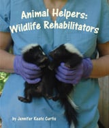 This photographic journal takes readers “behind the scenes” at four different wildlife rehabilitation centers where sick, ill, and injured animals are nursed back to health and released into the wild. Written by Jennifer Keats Curtis. 